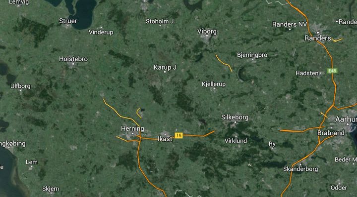 Herning, Viborg, Silkeborg og Midtjylland
